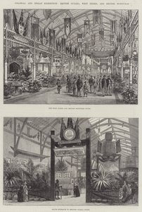 植民地とインドの展覧会、イギリス領ギアナ、西インド諸島、およびイギリスホンジュラス 作： Frank Watkins